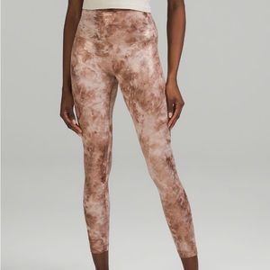 Lululemon Align HR Crop 23” Shine Size 8 NEW